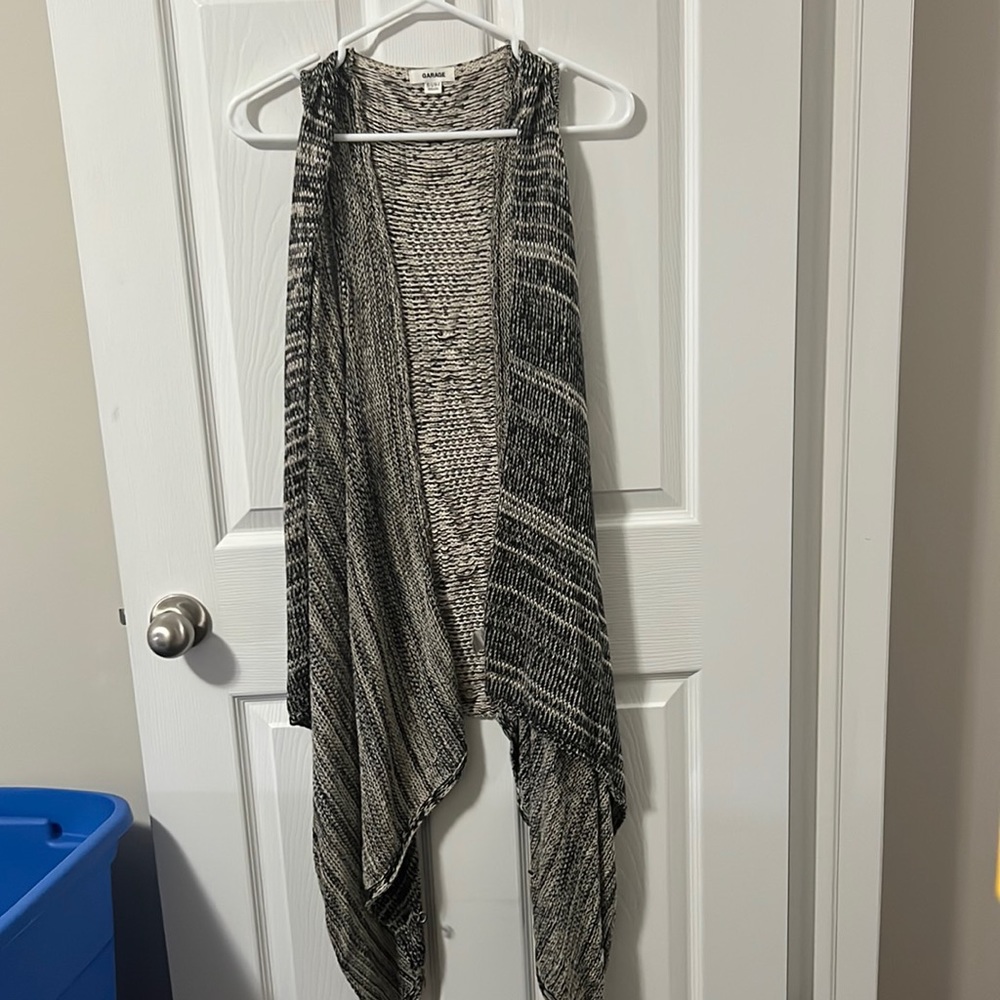 Garage knit sweater vest